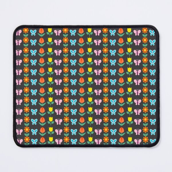 Item preview, Flowers and butterflies pattern designed and sold by LaBelleMaison.