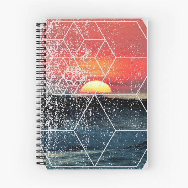 Item preview, Nature and Geometry - Sunset at Sea Polygonal Design designed and sold by Denis Marsili.