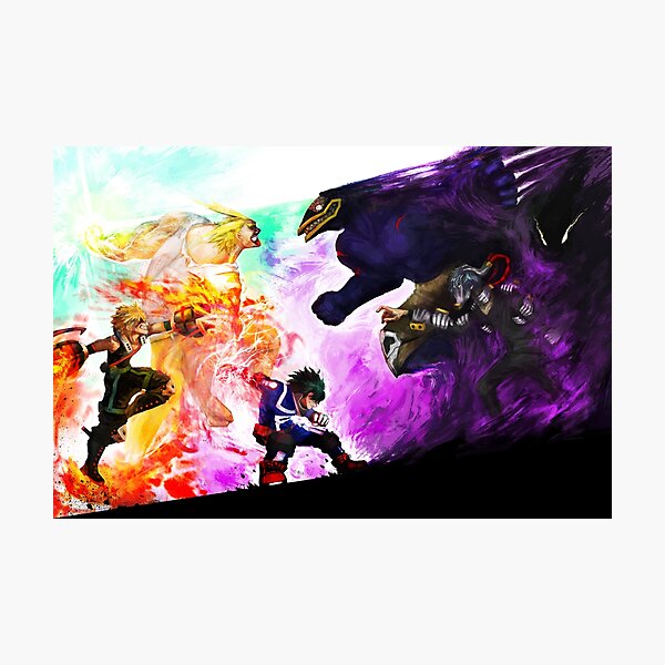 Heroes and Villains Photographic Print
