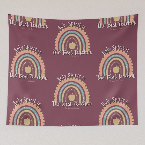 Item preview, Holy Spirit is the Best Teacher - Sugar Beet designed and sold by TheReporter1.