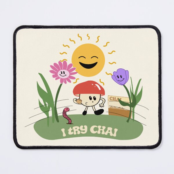 Item preview, I Try Chai Spring 2022 designed and sold by islandchicart.