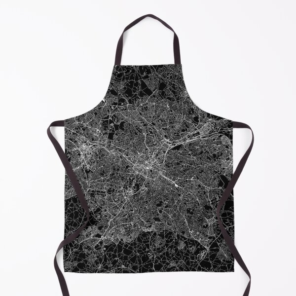 Item preview, Birmingham, England Black Map designed and sold by multiplicitymap.