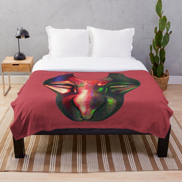 Mask Throw Blanket