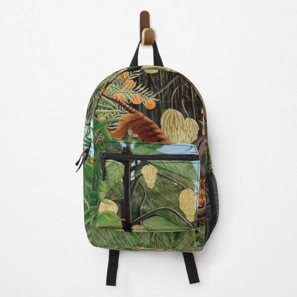 Item preview, Fight Between a Tiger and a Buffalo - Henri Rousseau designed and sold by SimpleJoyStyle.
