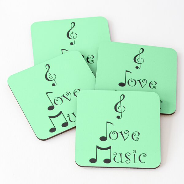 Item preview, I Love Music - Gypsy Green designed and sold by Moonshine Paradise.