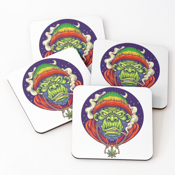 Item preview, reggae gorilla designed and sold by Theppacs.