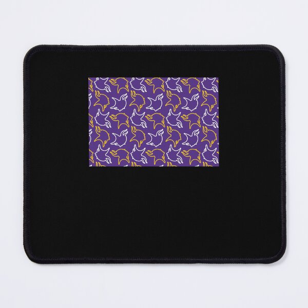 Item preview, Minnesota vikings pattern, purple background mask designed and sold by MicheleThorn.