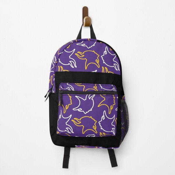 Item preview, Minnesota vikings pattern, purple background mask designed and sold by MicheleThorn.