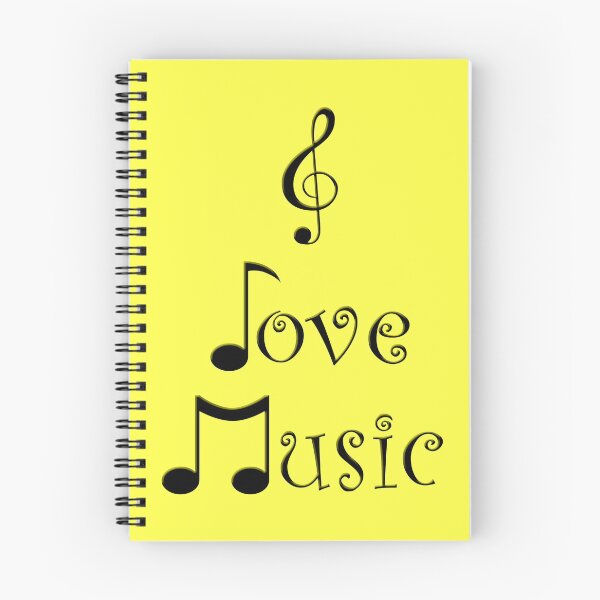 Item preview, I Love Music - Yodeling Yellow designed and sold by Moonshine Paradise.