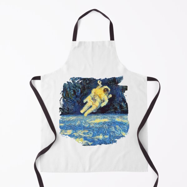 Item preview, Van Gogh's Floating Astronaut designed and sold by freshWaterCo.