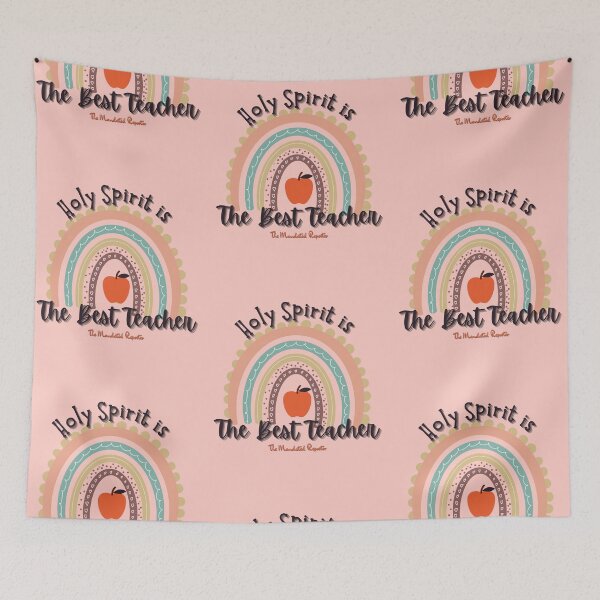 Item preview, Holy Spirit is the Best Teacher - Peach designed and sold by TheReporter1.