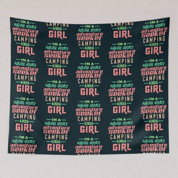 Item preview, Camping Kinda Girl designed and sold by VomHaus.