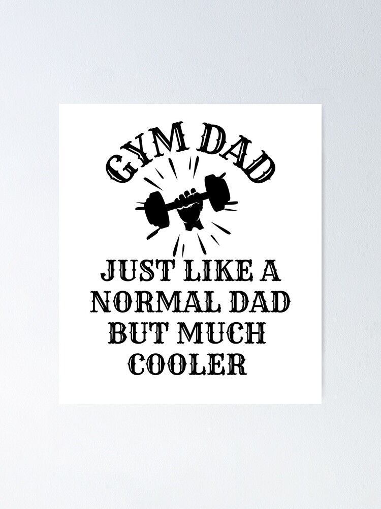 Funny Gym Dad Father Daddy Workout Quote Fathers Day Christmas Birthday  Gifts | Postcard