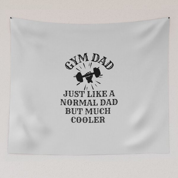 Item preview, Funny Gym Dad Father Daddy Workout Quote Fathers Day Christmas Birthday Gifts designed and sold by JooArtPrints  ★★★★★.