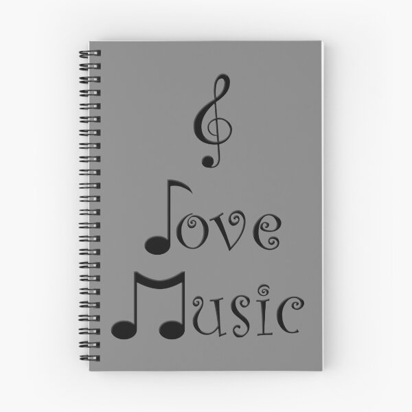 Item preview, I Love Music - Gangsta Grey designed and sold by Moonshine Paradise.
