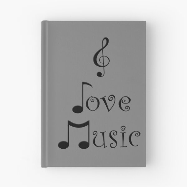 Item preview, I Love Music - Gangsta Grey designed and sold by Moonshine Paradise.