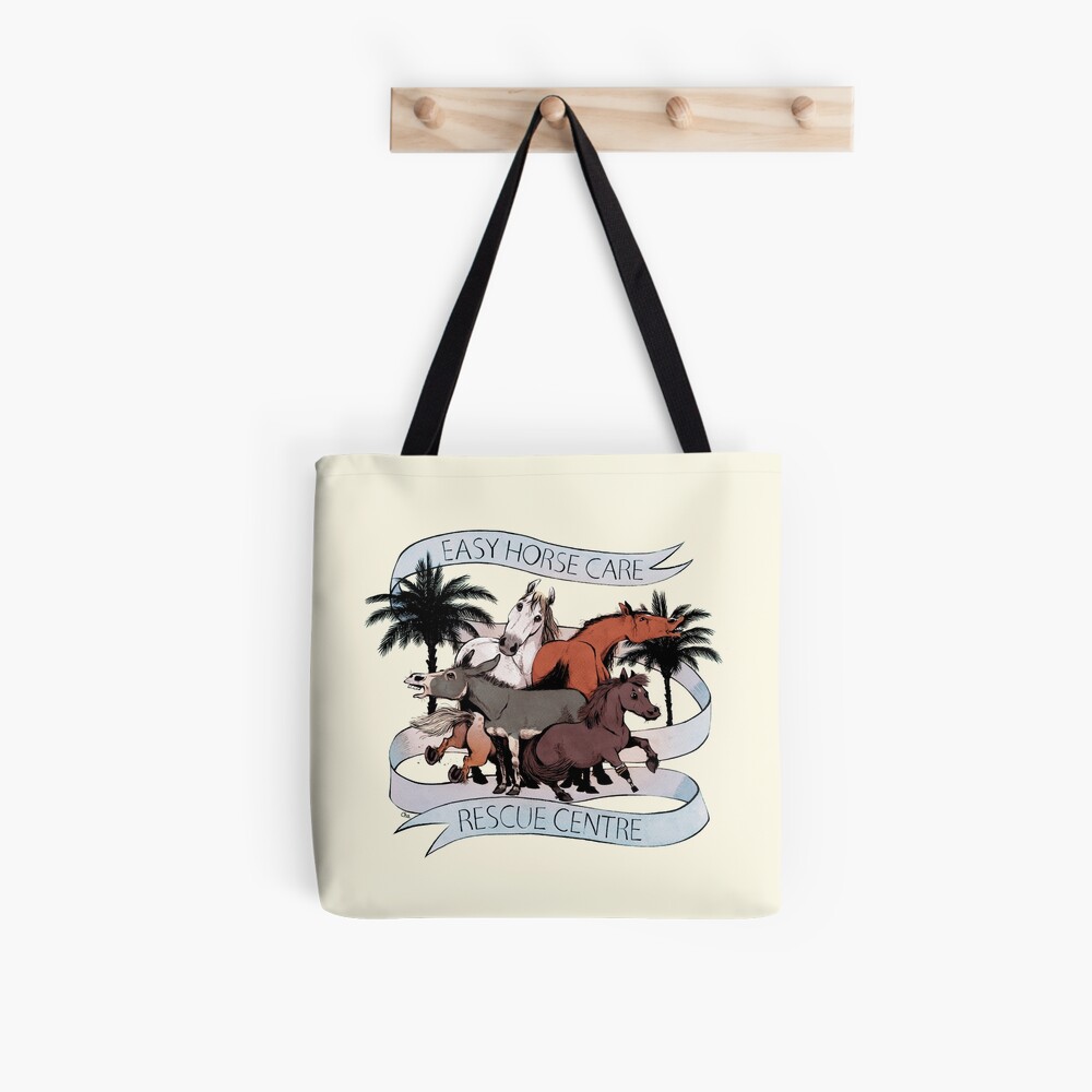 Aperçu de l'œuvre Tote bag doublé créée et vendue par EasyHorseCare.