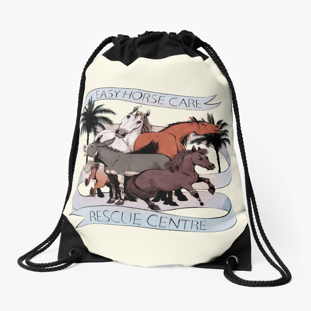 Aperçu de l'œuvre Sac à cordon créée et vendue par EasyHorseCare.