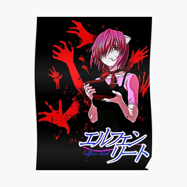 Elfen Lied Posters Redbubble