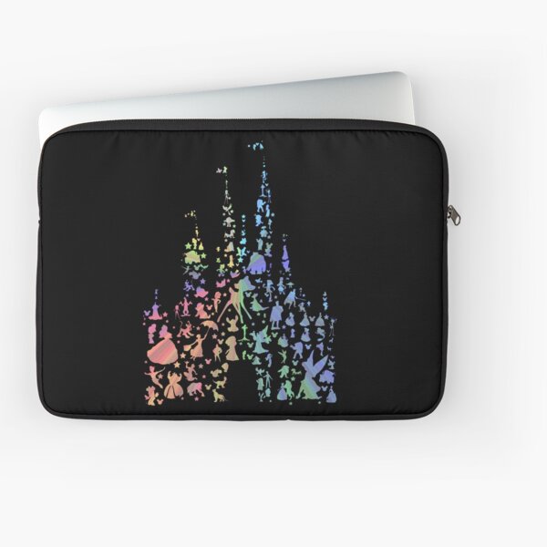 Happiest Castle On Earth (Rainbow Explosion) Laptop Sleeve