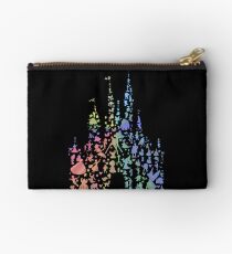 Happiest Castle On Earth (Rainbow Explosion) Zipper Pouch