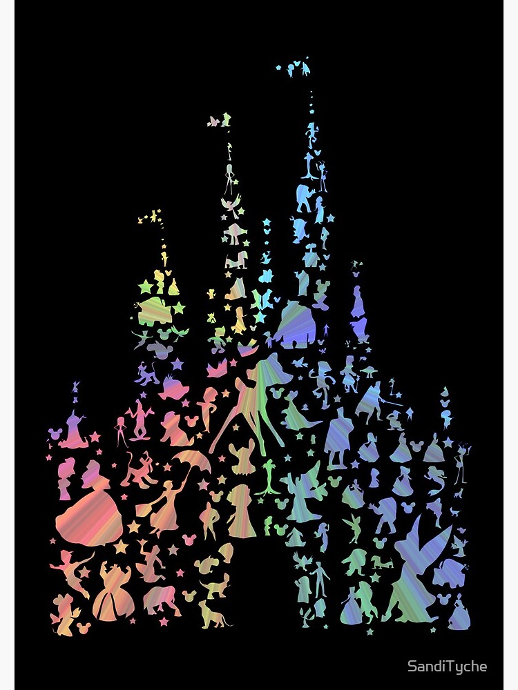Happiest Castle On Earth (Rainbow Explosion) by SandiTyche
