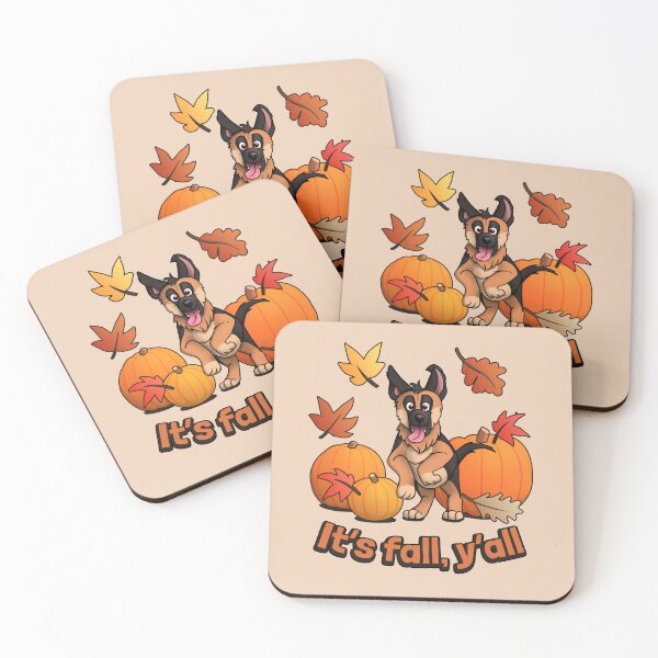 Item preview, Its fall yall German shepherd puppy edition designed and sold by polygrafix.