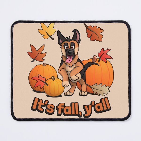 Item preview, Its fall yall German shepherd puppy edition designed and sold by polygrafix.