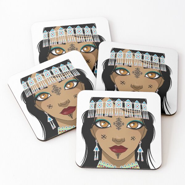 Item preview, Amazigh woman Kabyle girl power Kabyle designed and sold by Tonytops ⭐⭐⭐⭐⭐.
