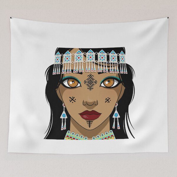 Item preview, Amazigh woman Kabyle girl power Kabyle designed and sold by Tonytops ⭐⭐⭐⭐⭐.