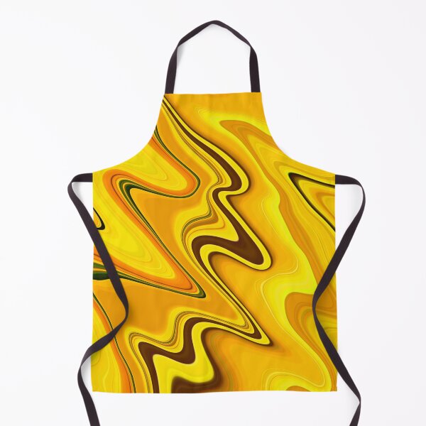 Item preview, Yellow liquid marbled fluid designed and sold by Emotionville.