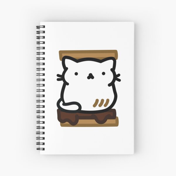 Marshmallow Bean: I am a toasted smore Spiral Notebook