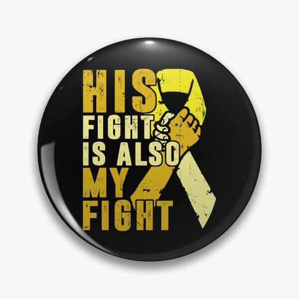 Item preview, His Fight Is Also My Fight Sarcoma Bone Soft Tissue Osteosarcoma Cancer Awareness designed and sold by yeatsheggej.