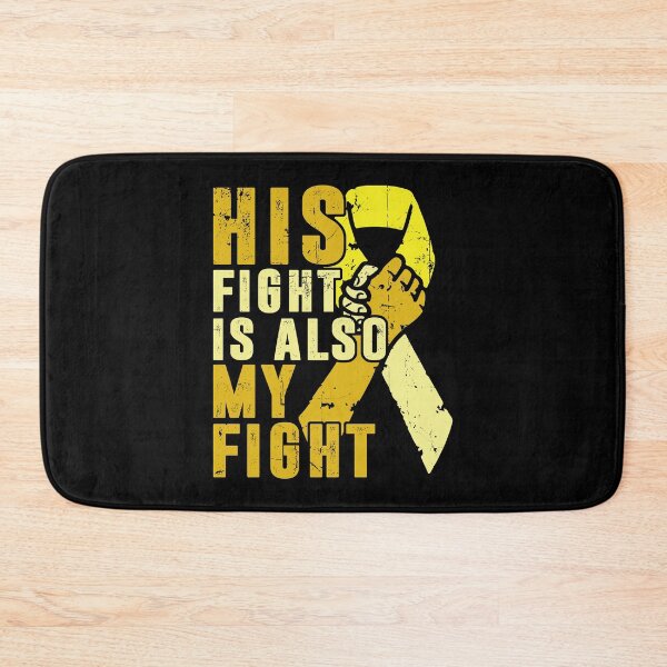 Item preview, His Fight Is Also My Fight Sarcoma Bone Soft Tissue Osteosarcoma Cancer Awareness designed and sold by yeatsheggej.