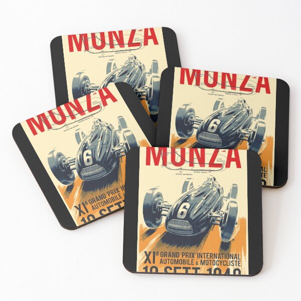 Item preview, Monza grand prix; vintage auto racing print designed and sold by MicheleThorn.