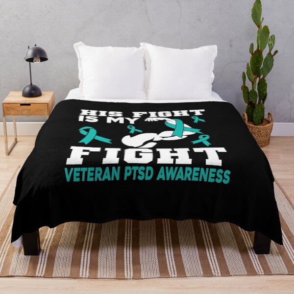 Item preview, His Fight Is My Fight Veteran PTSD Awareness designed and sold by yeatsheggej.