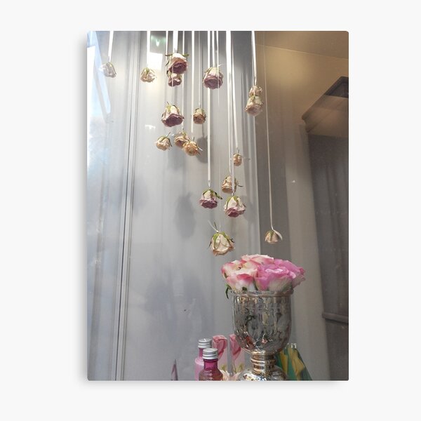 Window Dressing Metal Print