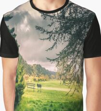 Golf Course Landscape Graphic T-Shirt