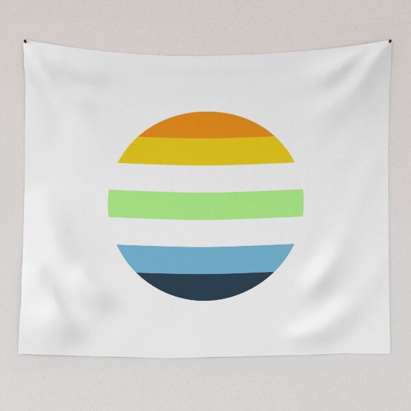Item preview, Aroace Agender Flag Circle designed and sold by JayneMcAvaney.