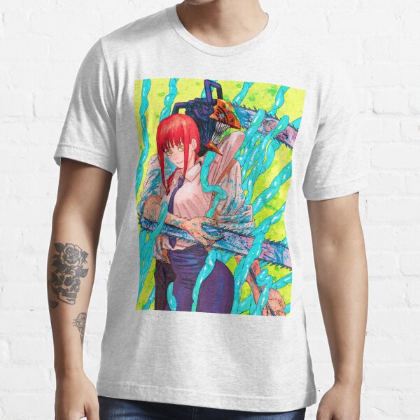 Makima Chainsaw Man Anime T Shirt For Sale By Darrelsmith Redbubble