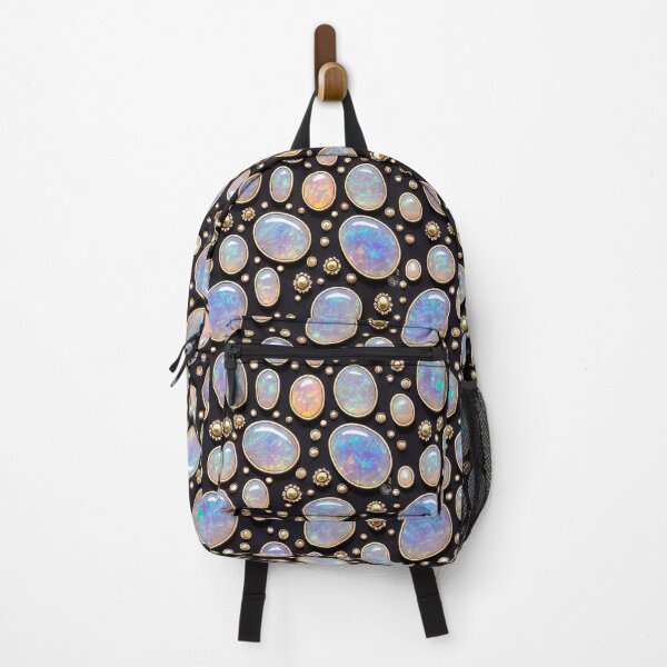 Item preview, Gold and Cabochon Opal Seamless Pattern designed and sold by JediNeil.