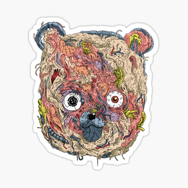 Synthorganic Bear Sticker