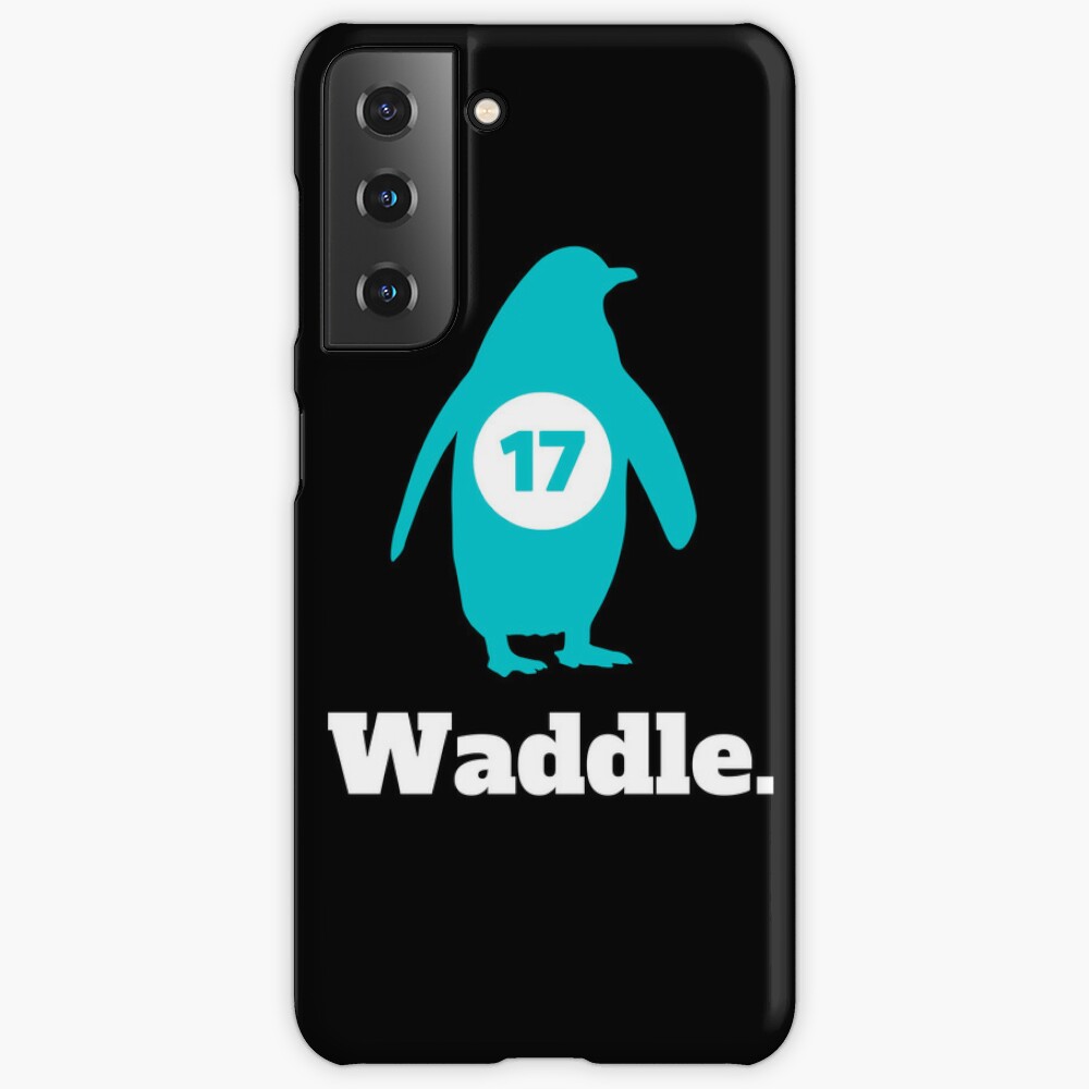 Jaylen Waddle Shirt Penguin Waddling Dolphins - Anynee