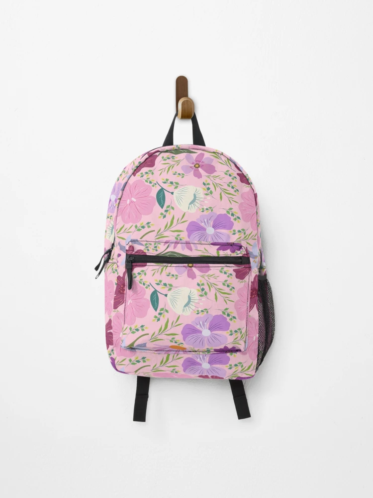 Thumbnail 1 of 3, Backpack, Flower pattern designed and sold by Laylasky.