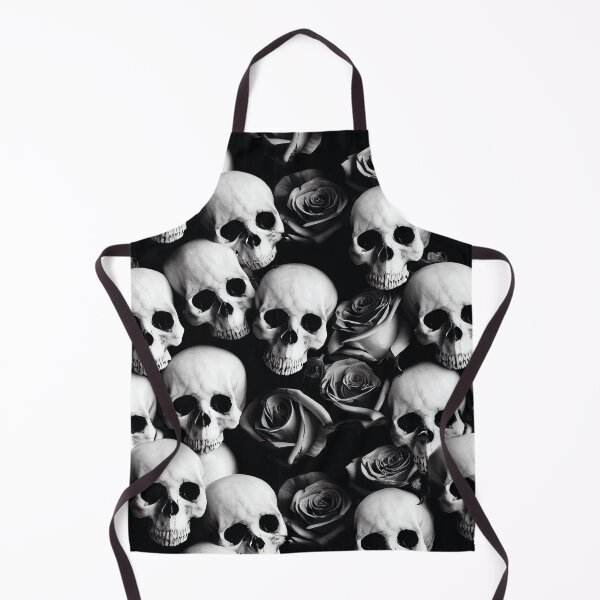 Item preview, Skulls & Roses - Black & White designed and sold by eScintilla.