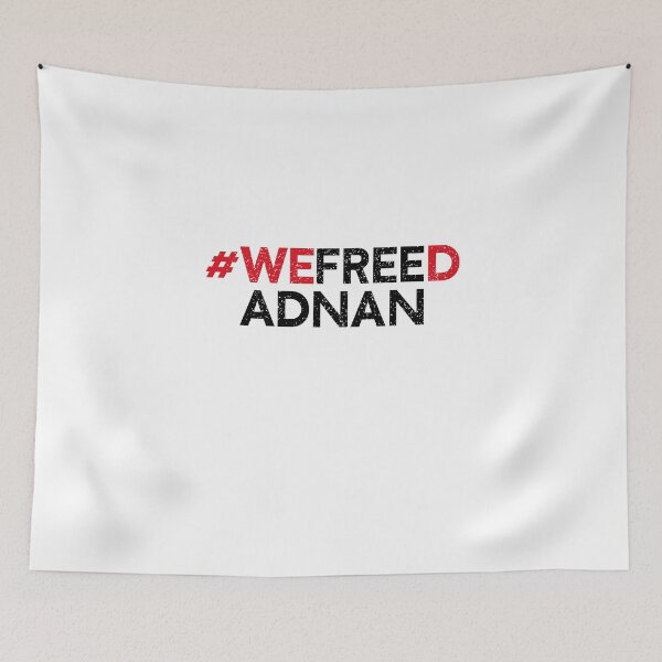 Item preview, we freed adnan shirt designed and sold by TikesHappy.