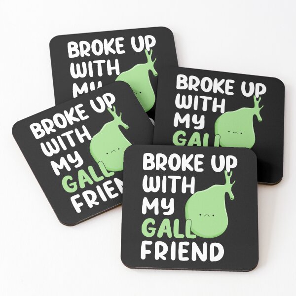 Item preview, "Broke Up With My Gall-Friend" Funny Gallbladder Removal Saying designed and sold by Delightfully Cynical.