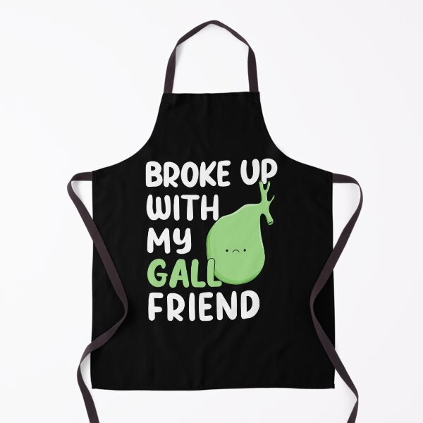 Item preview, "Broke Up With My Gall-Friend" Funny Gallbladder Removal Saying designed and sold by Delightfully Cynical.
