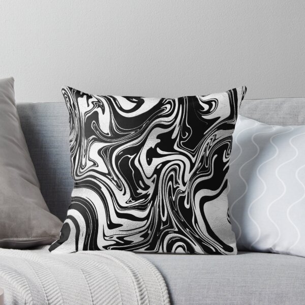 Item preview, Silver swirls with black and white designed and sold by FGCART.