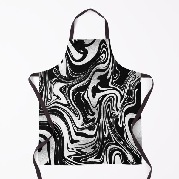 Item preview, Silver swirls with black and white designed and sold by FGCART.
